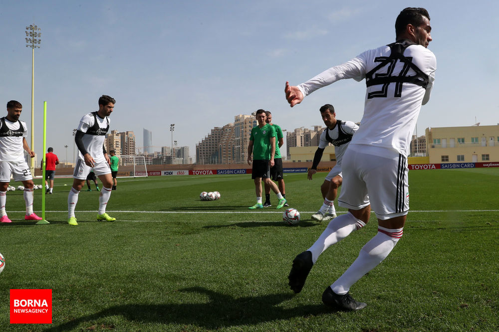 تمرین+ریکاوری+تیم+ملی+فوتبال+ایران+بعد+از+دیدار+عراق (1)