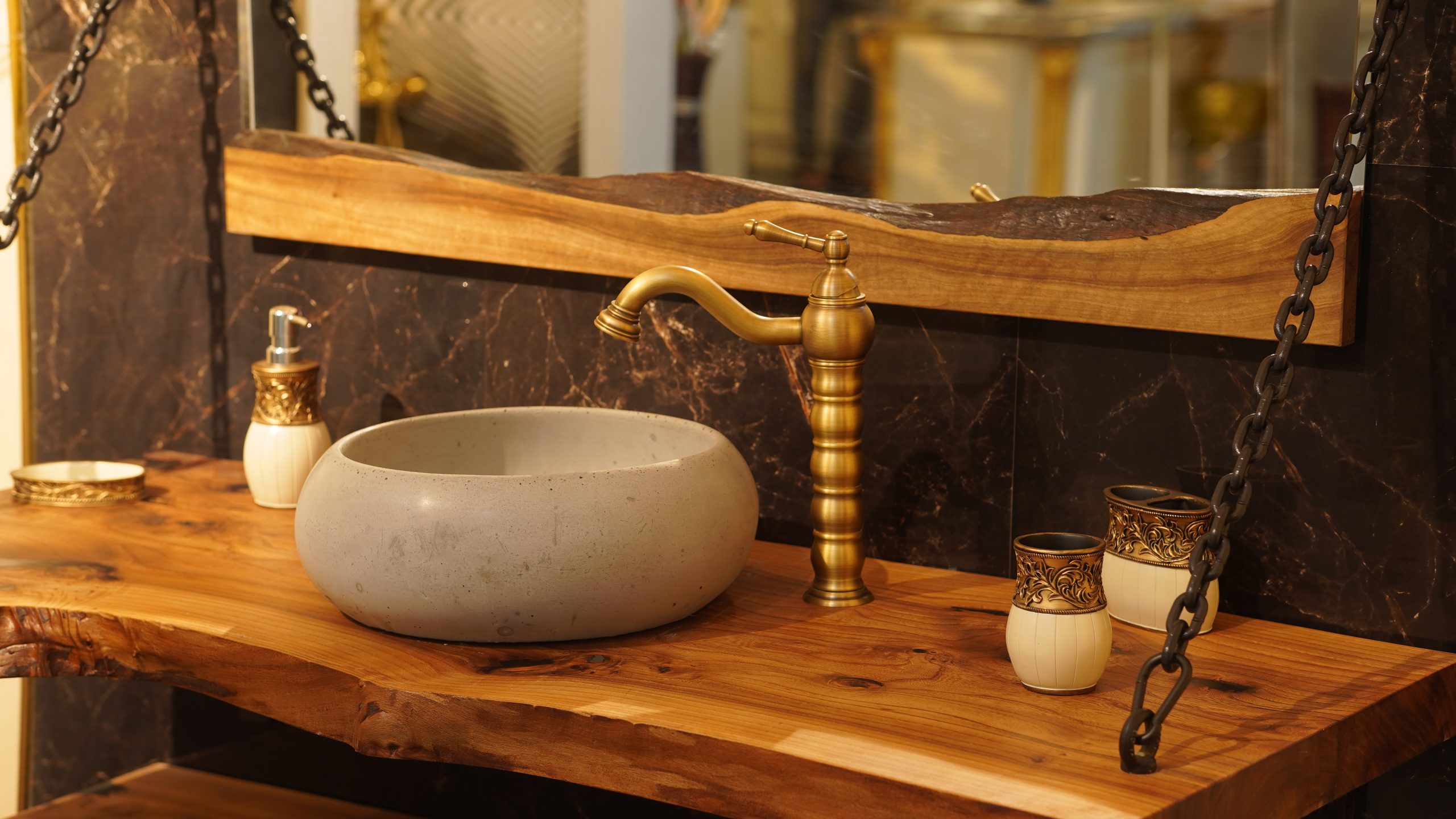 روشویی های فوق العاده خاص چوبی  - زد دیزاین