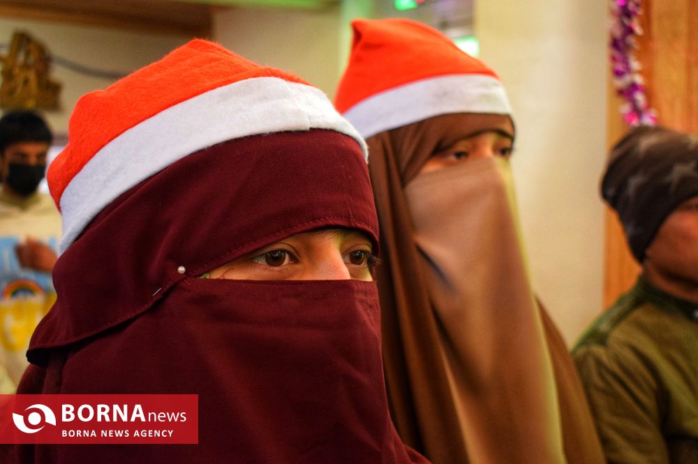 جشن کریسمس در کشمیر