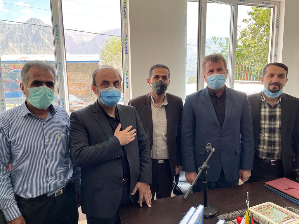آیین بازگشایی و افتتاح ساختمان جدید دهیاری و شورای اسلامی روستای گرنا