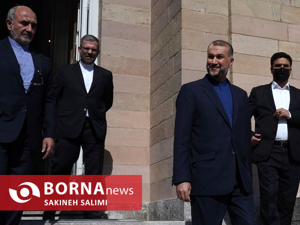 دیدار وزرای خارجه ایران و بلاروس