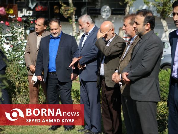 رونمایی از تندیس دکتر مجتهدی بنیانگذار دانشگاه صنعتی شریف
