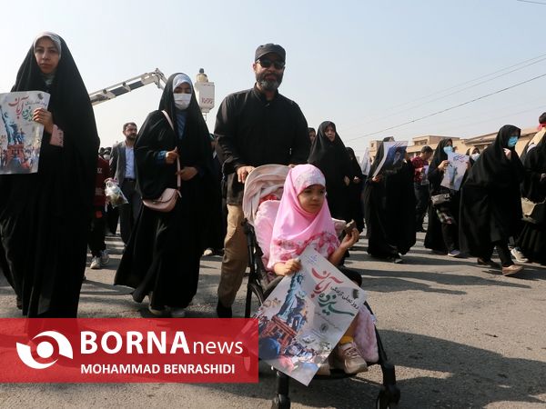 راهپیمایی 13 آبان - اهواز