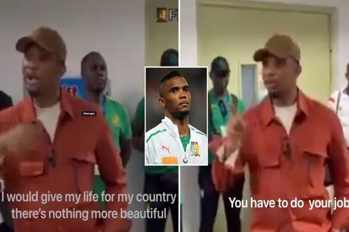  عصبانیت رئیس فدراسیون فوتبال کامرون: بچه‌ها را به جای شما به زمین می‌فرستم!