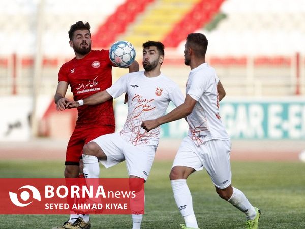 دیدار تیم های فوتبال سپیدرود رشت _ مس سونگون 