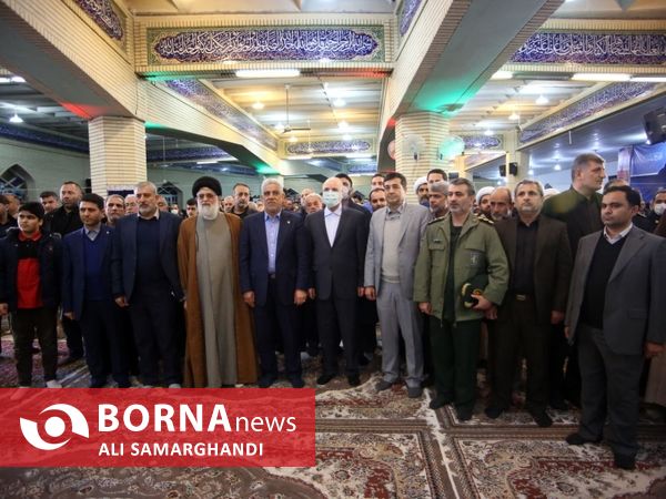  یادواره ٤٣٧ شهید بندرانزلی با حضور رئیس مجلس شورای اسلامی