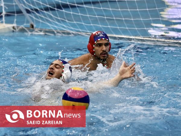 دیدار تیم های واترپلو ایران - قزاقستان