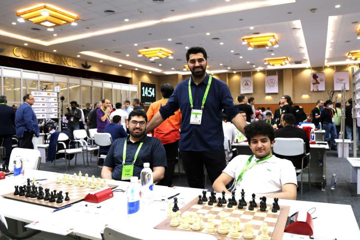 پیروزی شطرنج آقایان ایران در دور پنجم المپیاد جهانی شطرنج