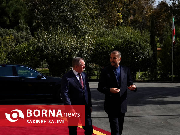 دیدار وزرای خارجه ایران و بلاروس