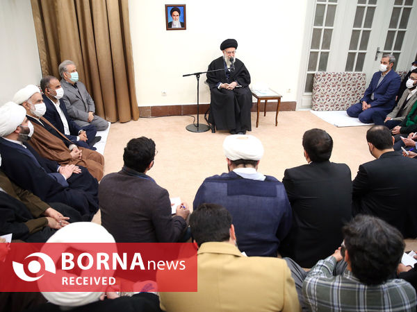 دیدار جمعی از مسئولان سازمان تبلیغات اسلامی با مقام معظم رهبری