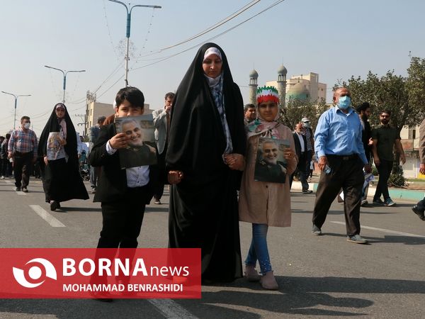 راهپیمایی 13 آبان - اهواز