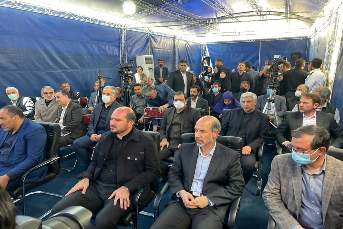 افتتاح خط انتقال آب از تصفیه خانه ششم تهران به شهر قدس با حضور وزیر نیرو