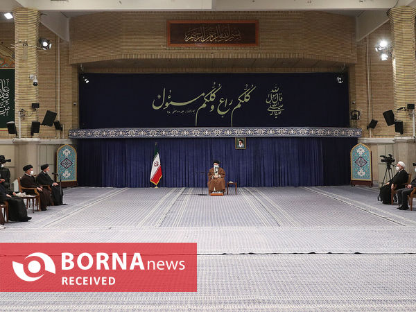 دیدار اعضای شورای عالی انقلاب فرهنگی با رهبر انقلاب