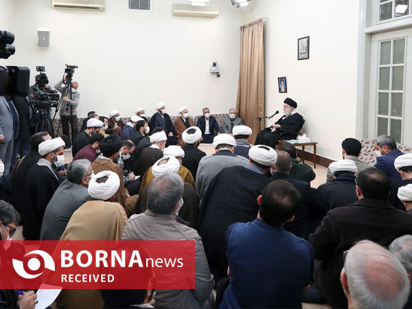 دیدار جمعی از مسئولان سازمان تبلیغات اسلامی با مقام معظم رهبری