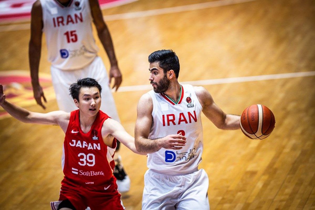 شکست دوباره بسکتبال ایران برابر ژاپن