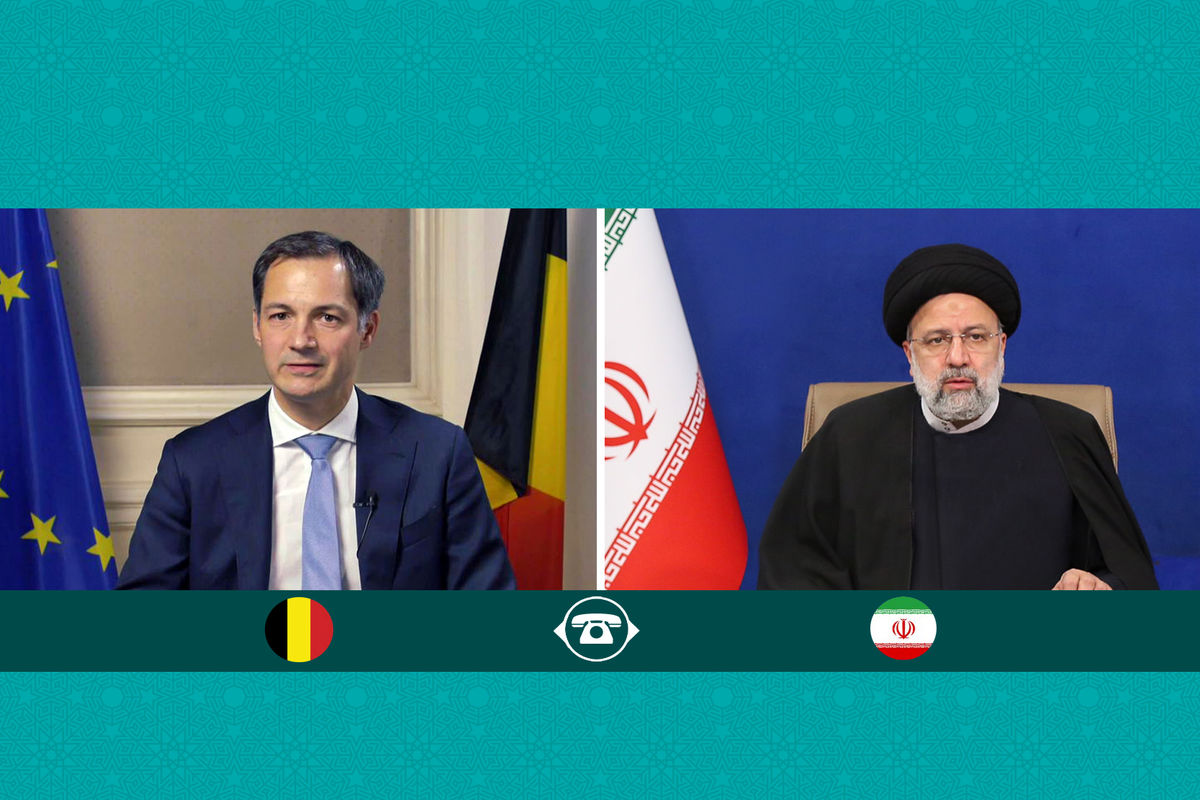 ​آیت‌الله رئیسی: ایران از تلاش‌ها برای تقویت مناسبات تهران و بروکسل استقبال می‌کند/ نخست‌وزیر بلژیک: روابط دوجانبه با ایران برای بلژیک مهم است