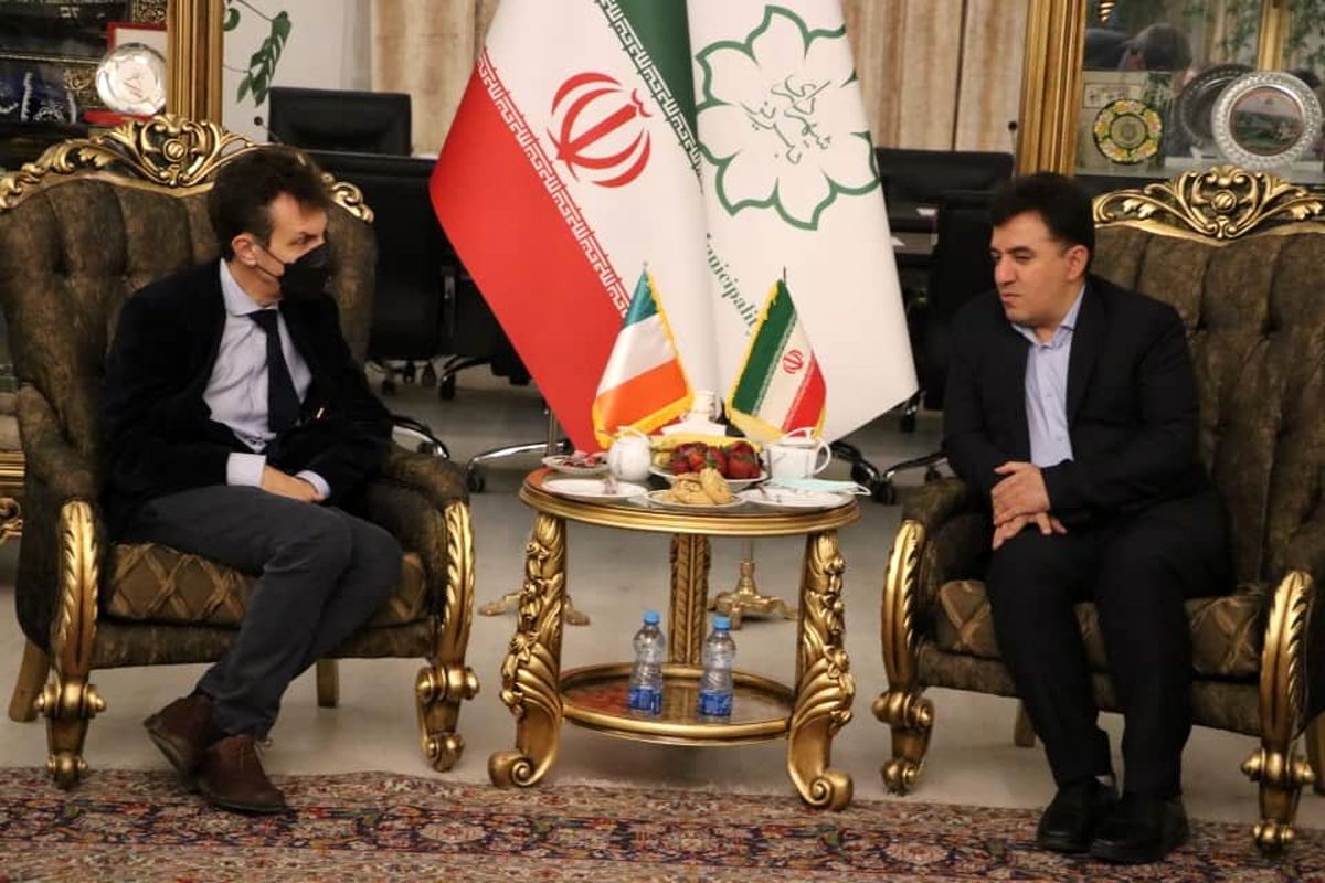 شهردار تبریز در دیدار با سفیر ایتالیا: پیام صلح و دوستی تبریز برای دنیا