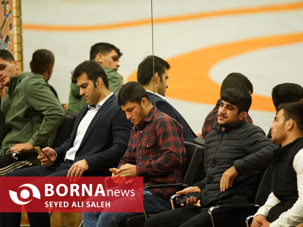 مراسم تجلیل از تیم ملی کشتی فرنگی