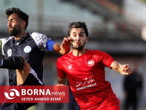 دیدار تیم های فوتبال سپیدرود رشت _ تیم اترک بجنورد 