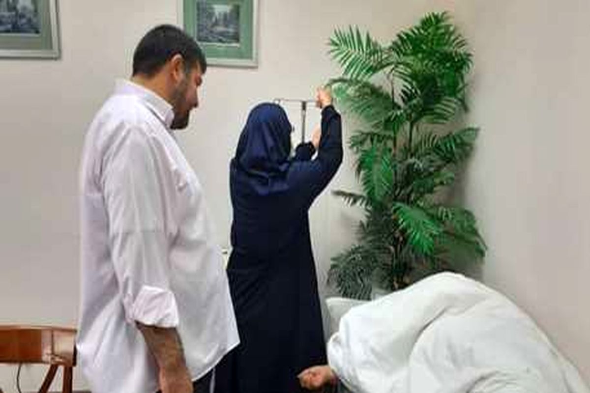 رییس جمعیت هلال احمر از مراکز درمانی ایران در مدینه بازدید کرد