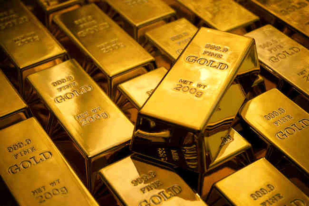کاهش قیمت طلا به دلیل افزایش ارزش دلار و بازده اوراق قرضه خزانه