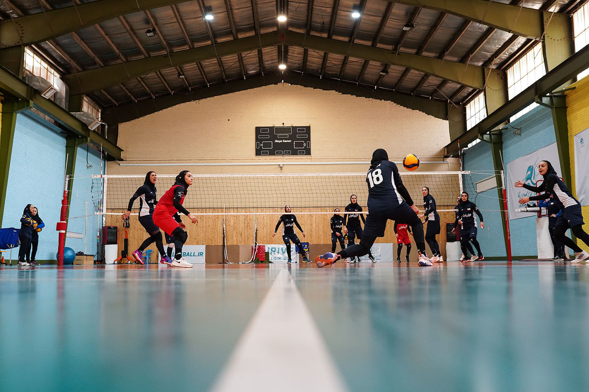 رقابت دختران والیبالیست قزوینی با رقبا کشوری

