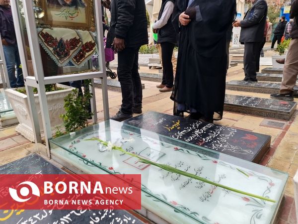 حال و هوای مسیر منتهی به گلزار شهدا کرمان 