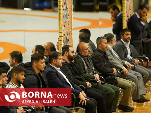 مراسم تجلیل از تیم ملی کشتی فرنگی