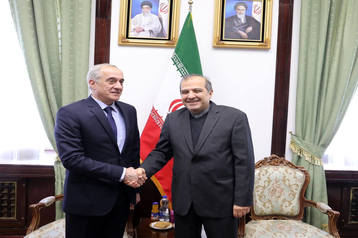  معاون وزیر امور خارجه سوریه با علی‌اصغر خاجی دیدار کرد 