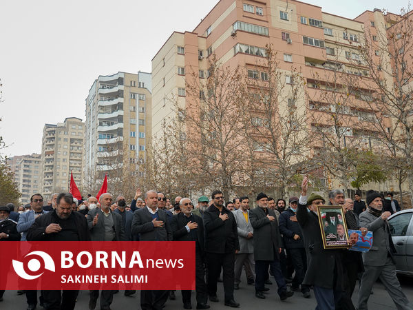 تشییع پیکر سردار رستم قاسمی