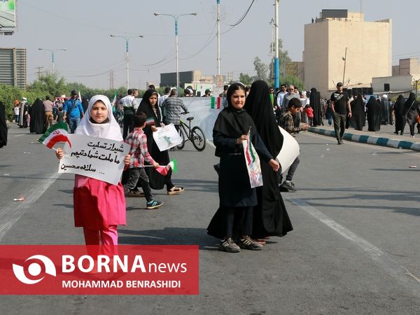 راهپیمایی 13 آبان - اهواز