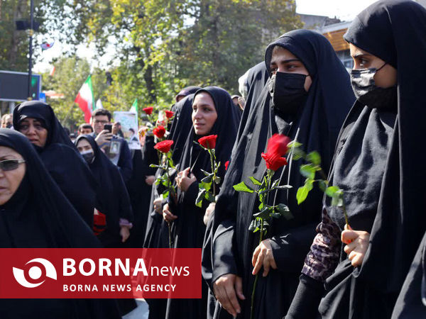 راهپیمایی 13 آبان در ساری