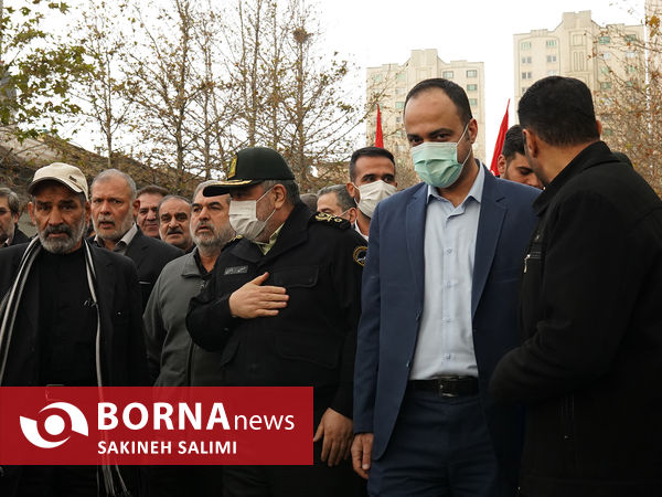تشییع پیکر سردار رستم قاسمی