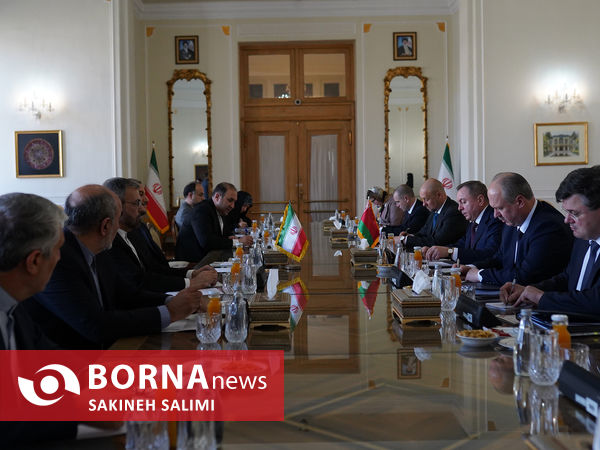 دیدار وزرای خارجه ایران و بلاروس