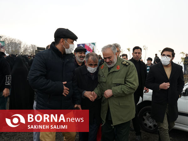 تشییع پیکر سردار رستم قاسمی