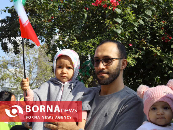 راهپیمایی 13 آبان در ساری