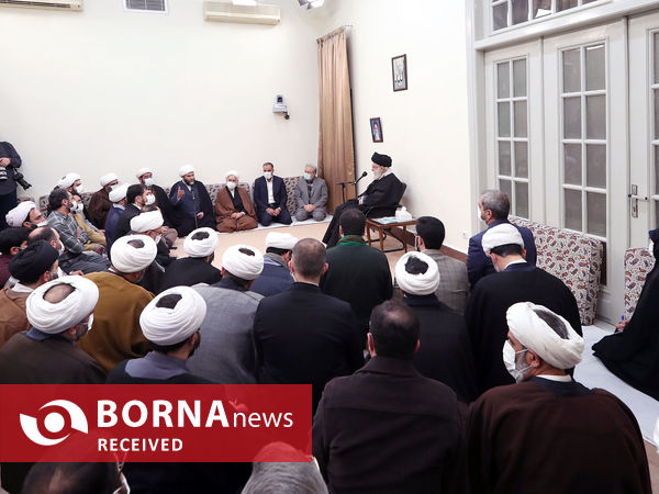 دیدار جمعی از مسئولان سازمان تبلیغات اسلامی با مقام معظم رهبری