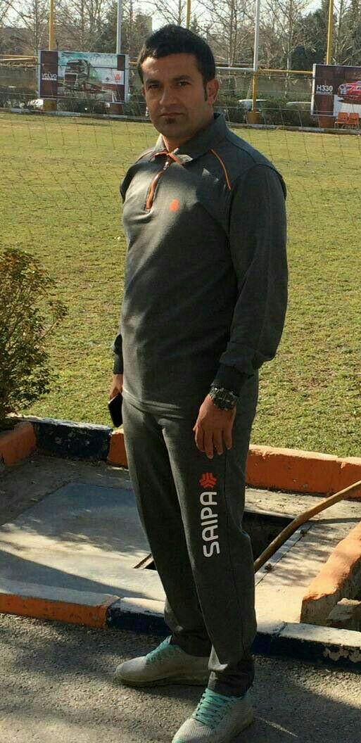 مصطفی گرمرودی  یکی از مربیان جوانان سایپا تهران