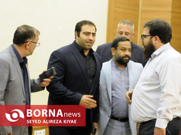 مراسم بدرقه تیم ملی پرورش اندام 