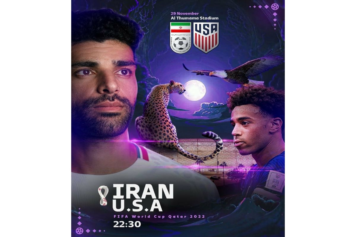 «روی خط جام» بازی فوتبال ایران و امریکا را پوشش می‌دهد