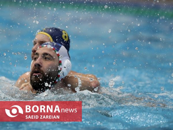 دیدار تیم های واترپلو ایران - قزاقستان