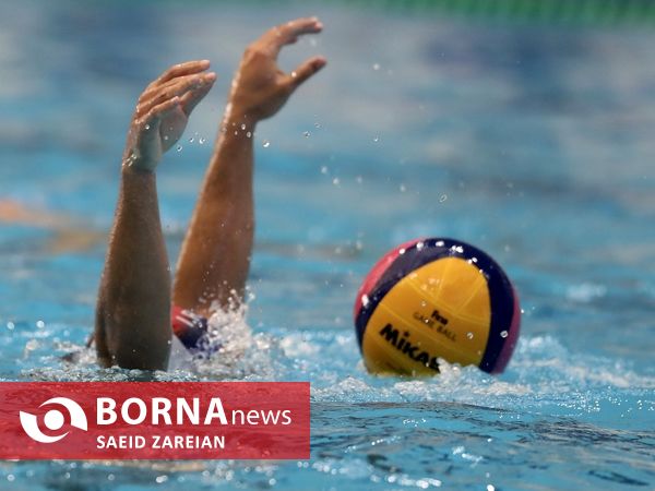 دیدار تیم های واترپلو ایران - قزاقستان
