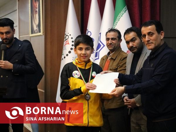 آیین تجلیل از قهرمانان و مدال آوران و داوران مسابقات تیراندازی ارومیه - باشگاه راشین