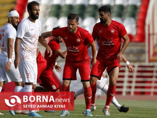 دیدار تیم های فوتبال سپیدرود رشت _ مس سونگون 