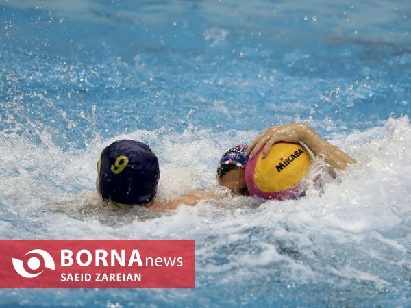 دیدار تیم های واترپلو ایران - قزاقستان