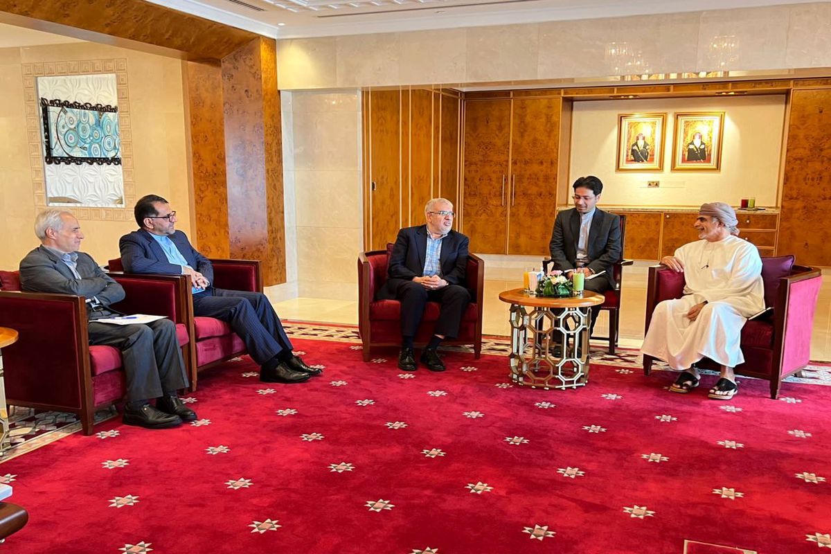 وزیر نفت با وزیر انرژی و‌ معادن عمان دیدار کرد