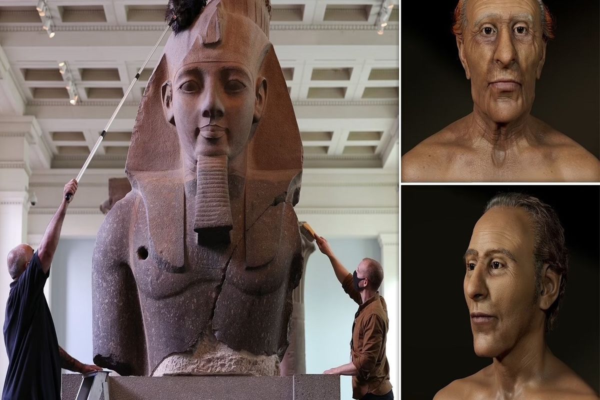 بازسازی چهره فرعون پس از 3200 سال!