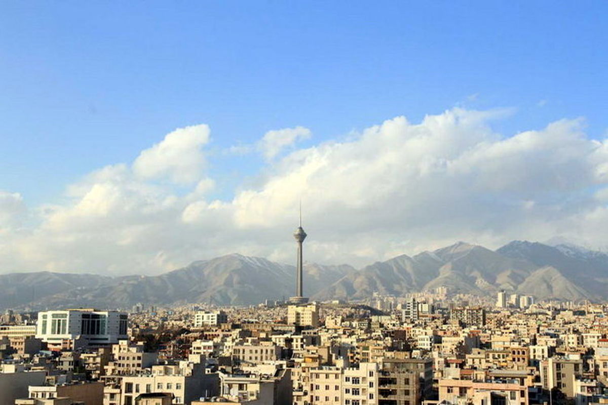 کیفیت قابل قبول هوای جمعه 18 شهریور تهران