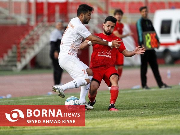 دیدار تیم های فوتبال سپیدرود رشت _ مس سونگون 