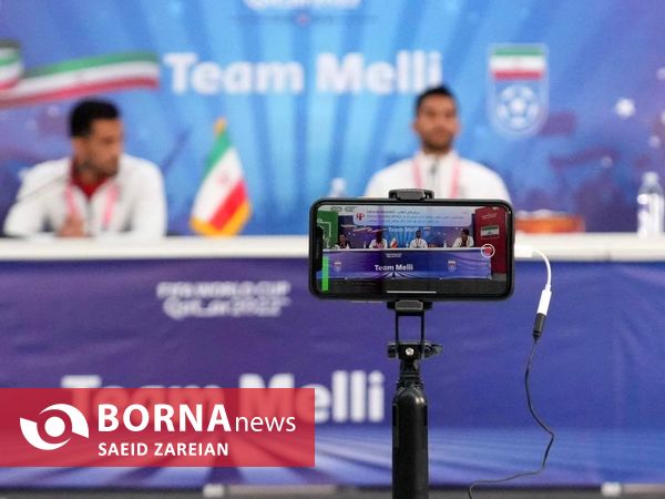 حسین حسینی و وحید امیری ملی پوشان تیم ملی فوتبال ایران در جام جهانی